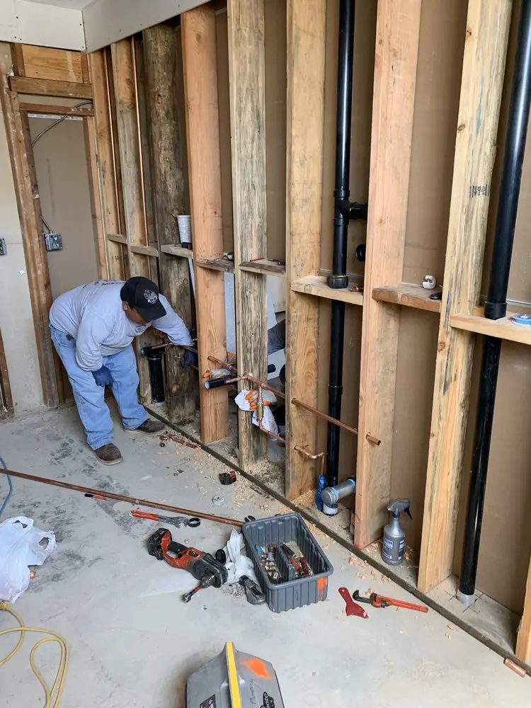 Commercial rough-in plumbing for Commercial Plumbing in Greenburgh